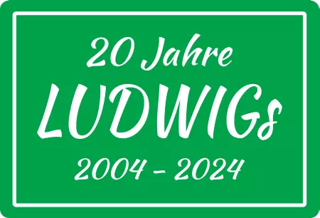 Geschaeftsschilder Tuerschilder EingangFirma 20 Jahre LUDWIGs Bild