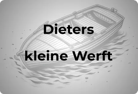 Geschaeftsschilder Tuerschilder EingangFirma Dieters kleine Werft Bild