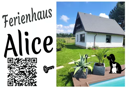 Geschaeftsschilder Tuerschilder EingangFirma Ferienhaus Alice Bild