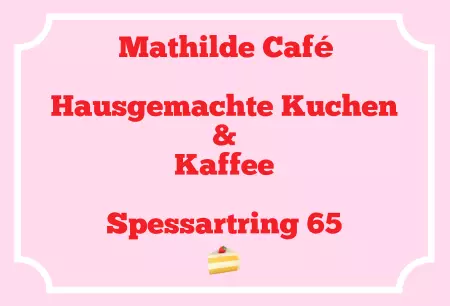 Geschaeftsschilder Tuerschilder EingangFirma Mathilde Cafe Bild